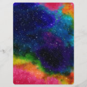 Galactic SciFi Wedding Music Program Programm (Rückseite)