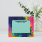 Galactic SciFi Wedding Rocket Ship Contest Paper (Stehend Vorderseite)