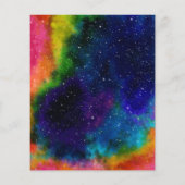 Galactic SciFi Wedding Rocket Ship Contest Paper (Rückseite)