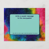 Galactic SciFi Wedding Rocket Ship Contest Paper (Vorderseite)