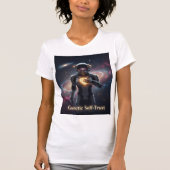 Galactic Self-Trust And Cosmic Confidence T-Shirt (Vorderseite)