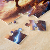 Galactic Showdown Cosmic Duel Space Theme Gift Puzzle (Seite)