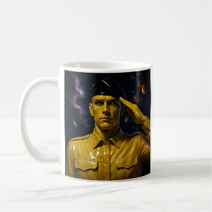 Galactic Soldier Salute Kaffeetasse