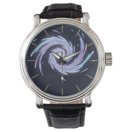 Galactic Spiral Galaxy Watch Cosmic Nebula Space  Armbanduhr
