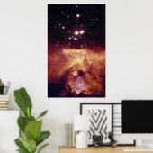 Galactic Star Cluster NGC 6357 Poster (Heimbüro)