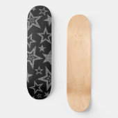 "Galactic Vibes Skateboard: Reiten unter den Stern Skateboard (Vorderseite)