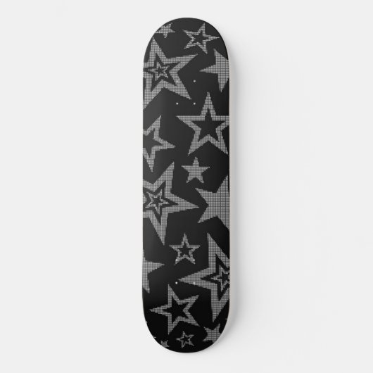 "Galactic Vibes Skateboard: Reiten unter den Stern Skateboard (Vorderseite)