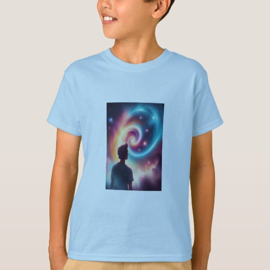 Galactic Vibes T - Shirt Design Cosmic Artists (Vorderseite)