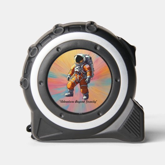 "Galactic Wanderlust" Maßband (Vorderseite)