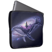 Galactic Whale Laptop Sleeve (Vorne Rechts)