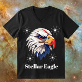 Galactic Wildlife Nebula Eagle T-Shirt