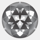 GalacticJedi-Aufkleber Runder Aufkleber (Vorderseite)