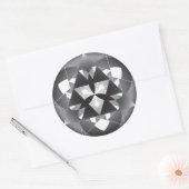 GalacticJedi-Aufkleber Runder Aufkleber (Umschlag)