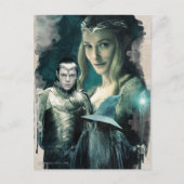 Galadriel, ELROND™, & Gandalf Graphic Postkarte (Vorderseite)