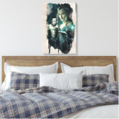 Galadriel, ELROND™ und Gandalf Graphic Leinwanddruck (Insitu (Schlafzimmer))