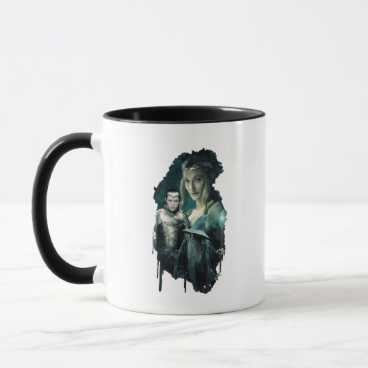 Galadriel, ELROND™ und Gandalf Graphic Tasse (Links)