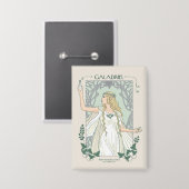 Galadriel Licht von Valinor Grafik Button (Vorderseite/Rückseite)