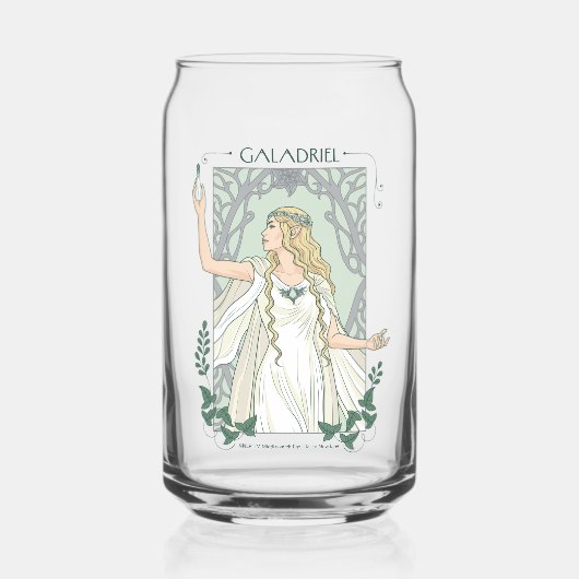 Galadriel Licht von Valinor Grafik Dosenglas (Vorderseite)