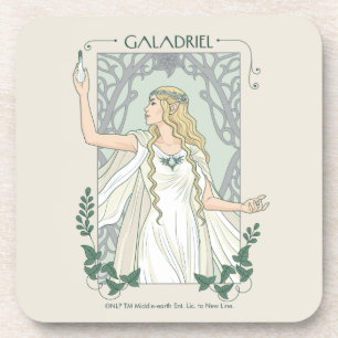 Galadriel Licht von Valinor Grafik Getränkeuntersetzer
