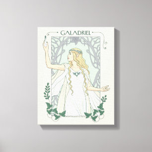 Galadriel Licht von Valinor Grafik Leinwanddruck