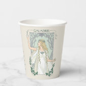 Galadriel Licht von Valinor Grafik Pappbecher (Vorderseite)