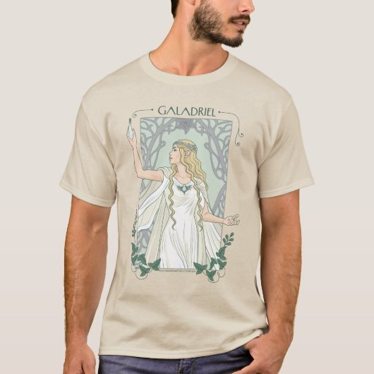 Galadriel Licht von Valinor Grafik T-Shirt (Vorderseite)