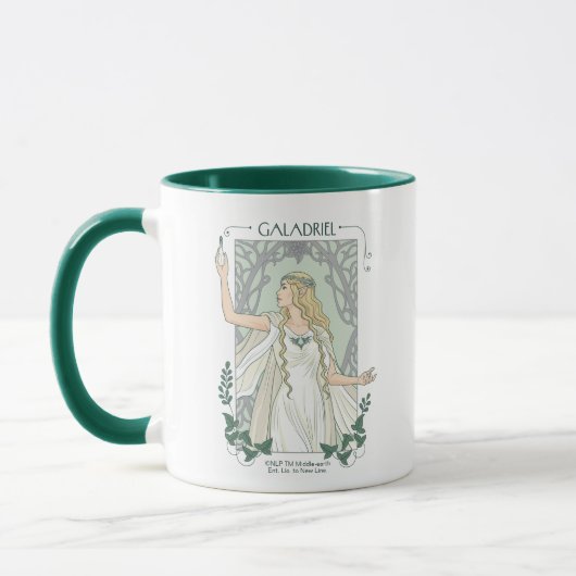 Galadriel Licht von Valinor Grafik Tasse (Links)