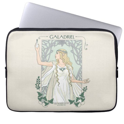 Galadriel Light of Valinor Graphic Laptopschutzhülle (Vorderseite)