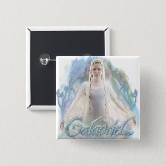 Galadriel mit Namen Button (Vorne & Hinten)