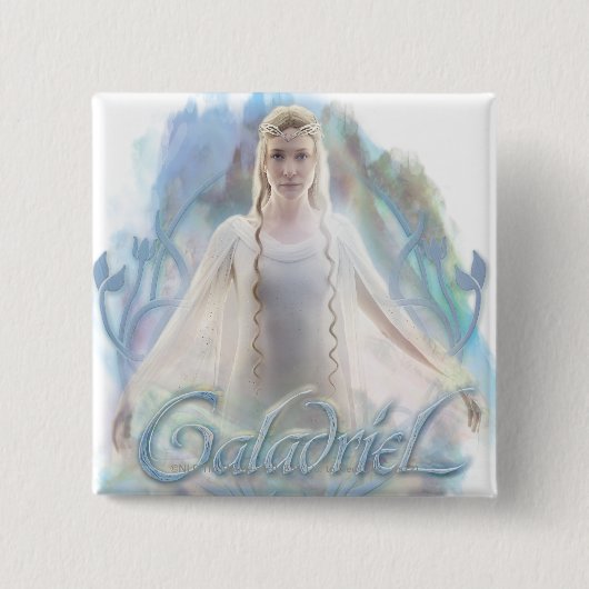 Galadriel mit Namen Button (Vorderseite)