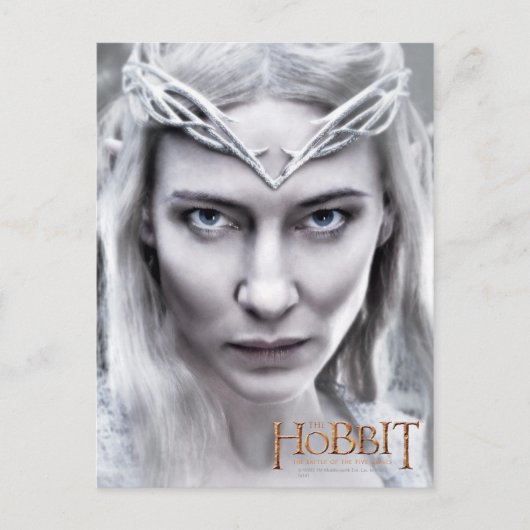 Galadriel Nah hoch Postkarte (Vorderseite)