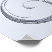 Galadriel Name texturiert Poster (Ecke)