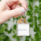Galadriel Name texturiert Schlüsselanhänger (Hand)