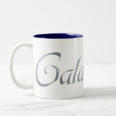 Galadriel Namensstrukturiertes Zweifarbige Tasse (Links)