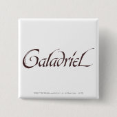 Galadrielname Solid Button (Vorderseite)