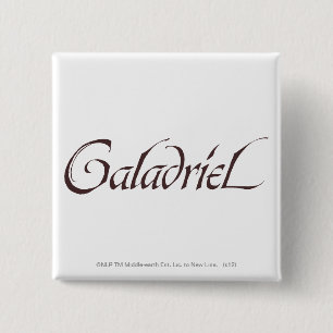 Galadrielname Solid Button