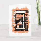 Galafenster Feiertagskarte (Vorderseite)