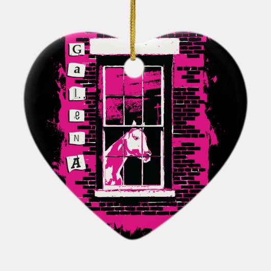 Galafenster Keramik Ornament (Hinten)