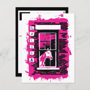 Galafenster Postkarte