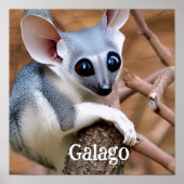 Galago aka Bush Baby Poster (Vorne)