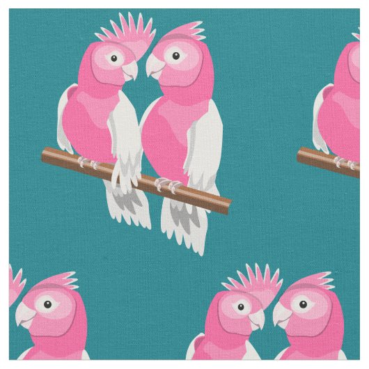 Galah alle Shirt 2 Stoff (Nahaufnahme)