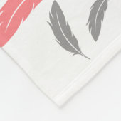 Galah Cockatoo-Decke Fleecedecke (Ecke)