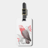 Galah Cockatoo Gepäckanhänger (Vorderseite vertikal)
