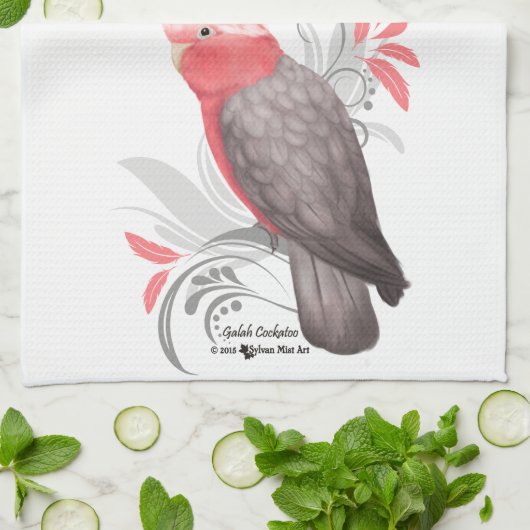 Galah Cockatoo Handtuch (Gefaltet)