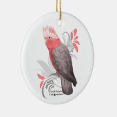 Galah Cockatoo Keramik Ornament (Rechts)