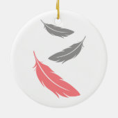Galah Cockatoo Keramik Ornament (Hinten)