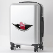 Galah Cockatoo Sticker – Pink Parrot Bird Decal (Koffer)