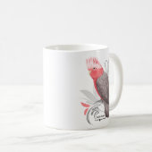 Galah Cockatoo Zweifarbige Tasse (VorderseiteRechts)