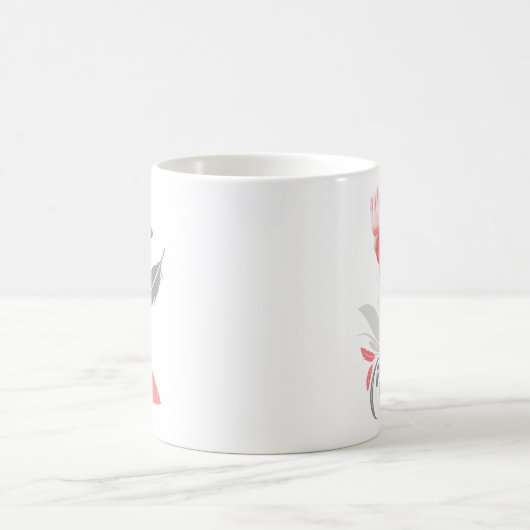 Galah Cockatoo Zweifarbige Tasse (Mittel)