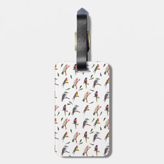 Galah Gepäckanhänger (Rückseite vertikal)